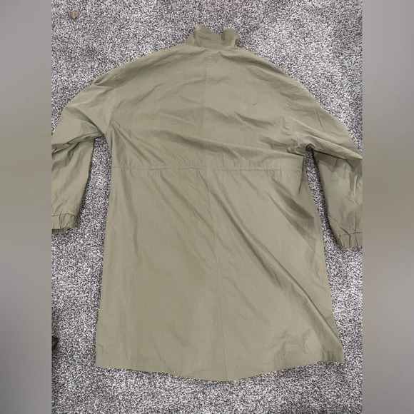 Oak + Fort oversized women's trench jacket, size large - Picture 2 of 13
